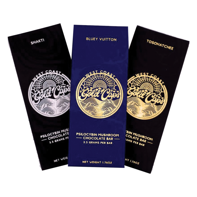 WEST COAST GOLD CAPS CHOCOLATE